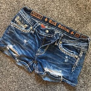 Rockv revival shorts